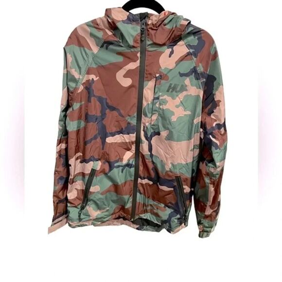 HUF WOODLAND CAMO 10K TECH JACKET Size S NWT - Picture 6 of 12